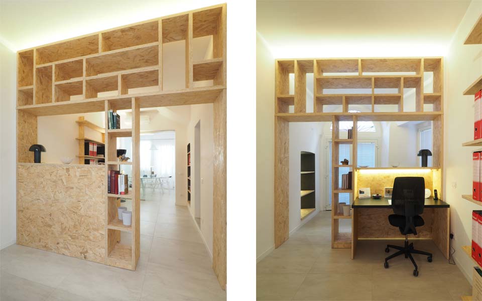 Arredo su misura con OSB - CC-ARK